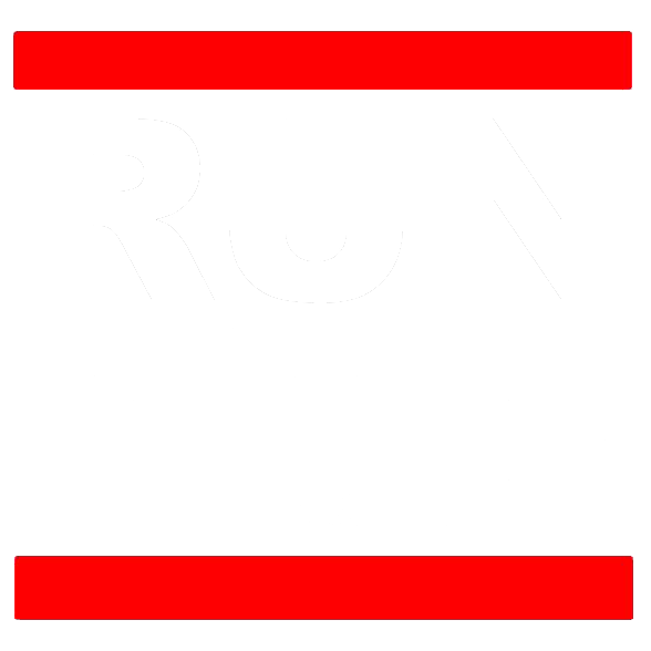 RUN TTE Logo Red/White
